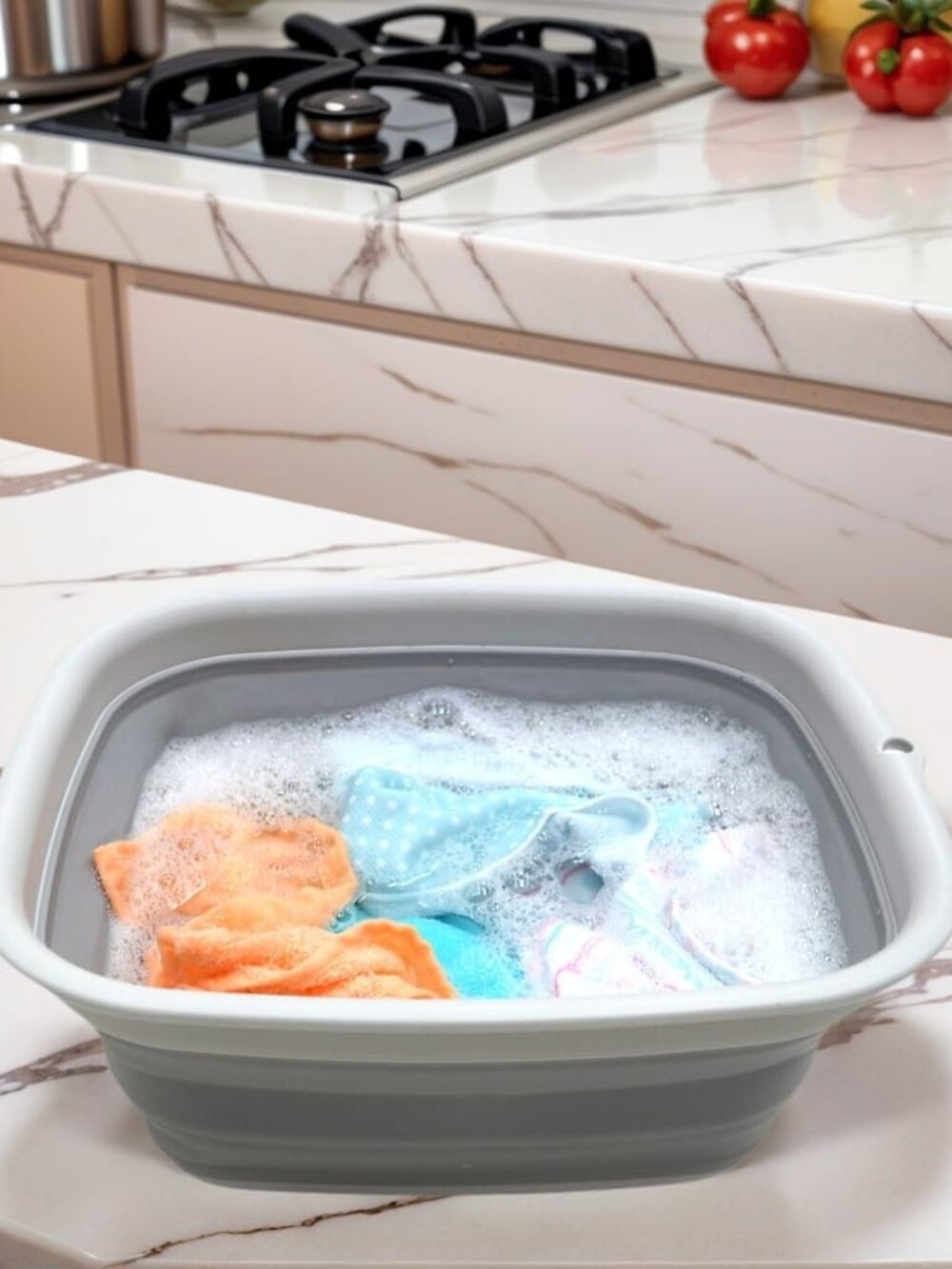 2 pack 9.45L (2.5 Gallon) Collapsible Tub